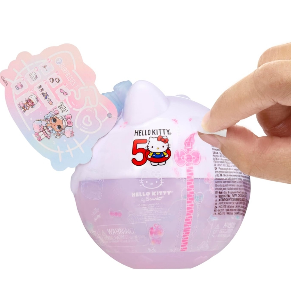 Hello Kitty 50th Anniversary x LOL SURPRISE Crystal Cutie - Picture 5 of 6